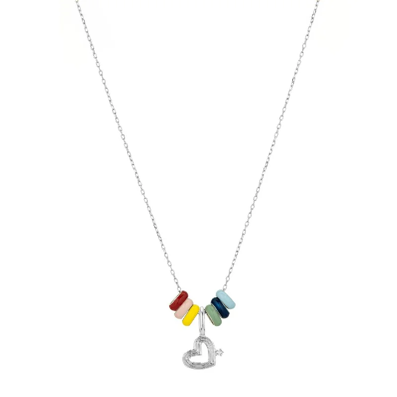 Carnival Necklace - One Symbol in Sterling Silver