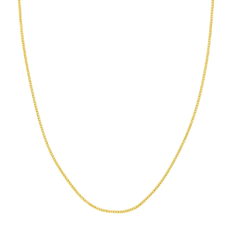 14k Gold 1.55mm Franco Chain