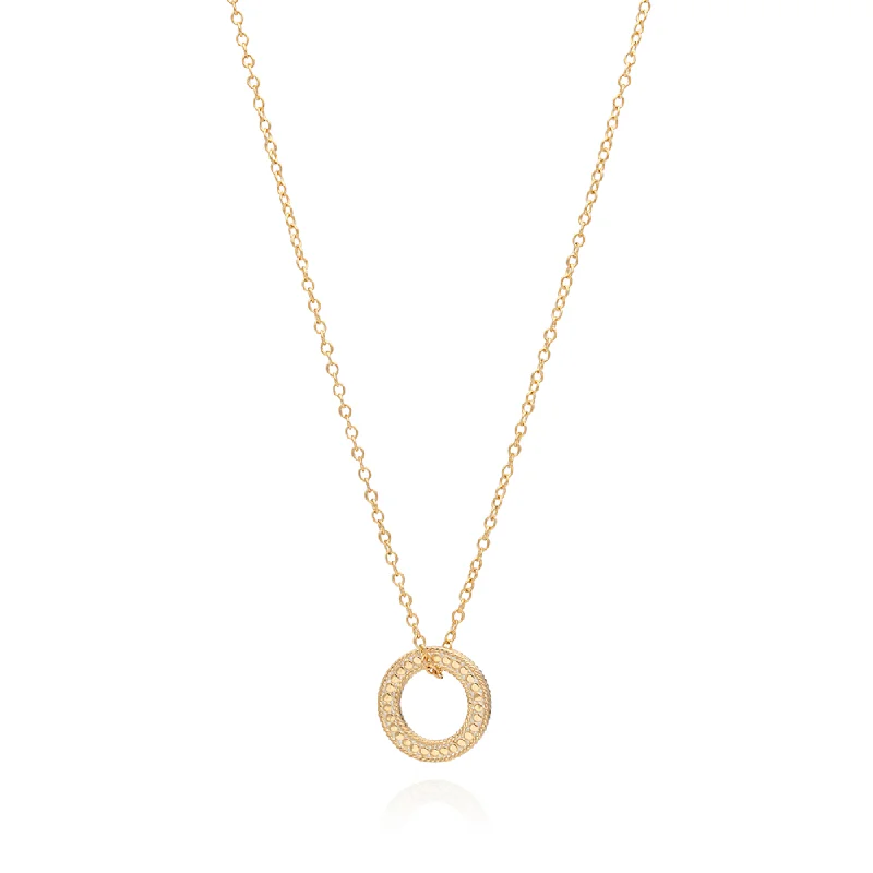 Anna Beck Circle of Life Open "O" Charity Necklace