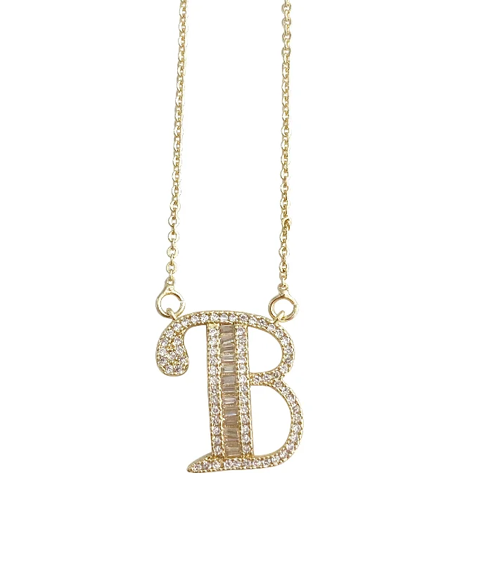 Gabby Initial Necklace