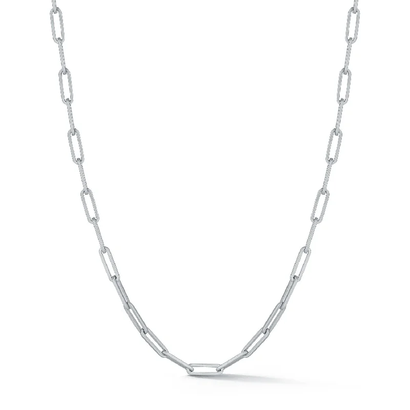 Tatum Rectangle Chain Necklace, Sale