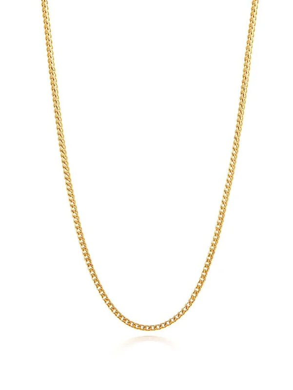 Men's Squared Gold Chain