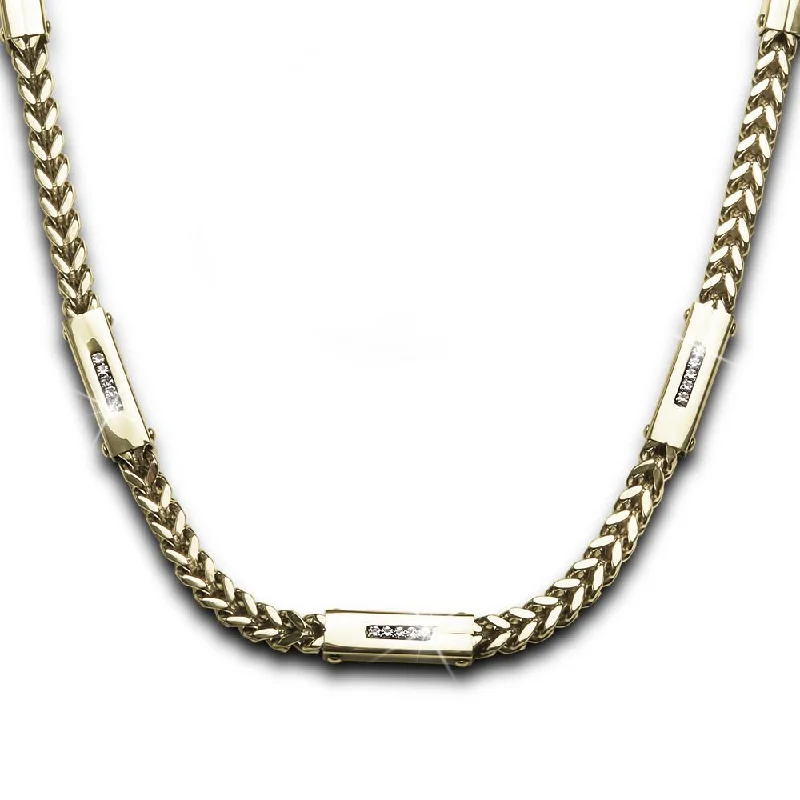 Quadrant Steel Necklace