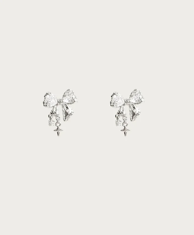 Sparkle Bow Earrings