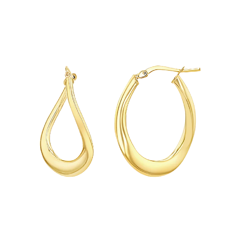 Infinity Hoop Earrings