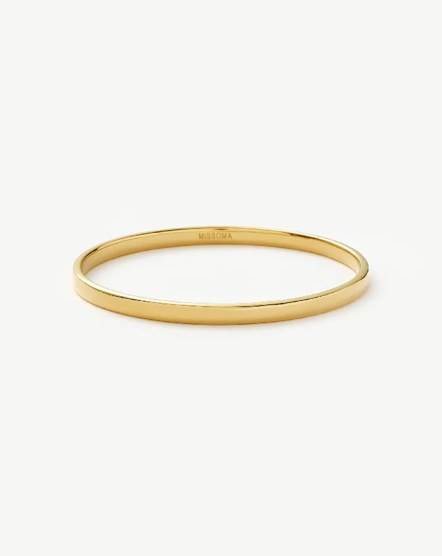 Classic Bangle | 18ct Gold Plated