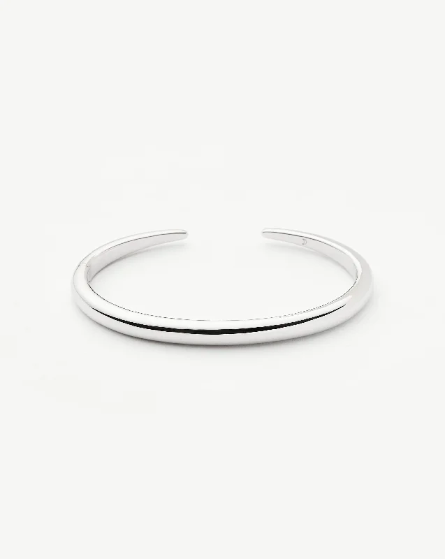 Claw Cuff | Silver Plated