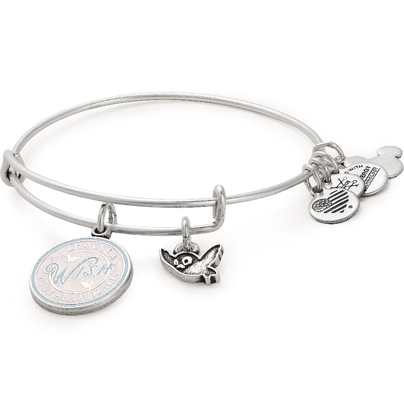 Disney® Cinderella 'A Dream is a Wish Your Heart Makes' Charm Bangle