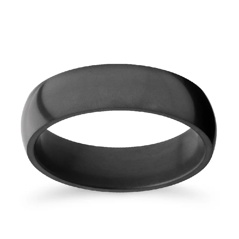 Designer Jewelry Elysium Nyx Matte Wedding Band