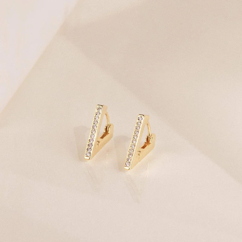 Ezra Triangle Earrings