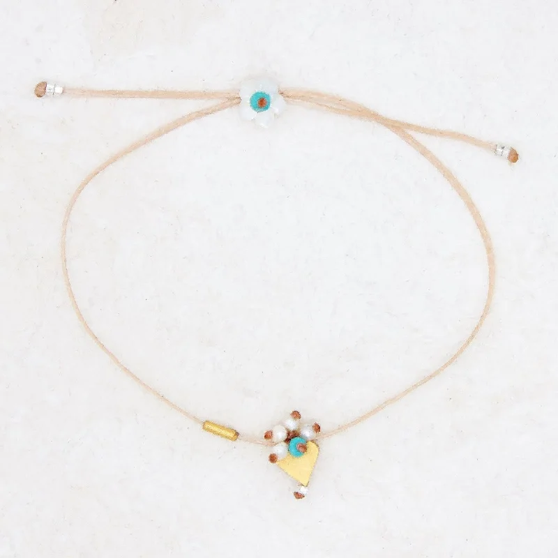 GOLDEN HEART TINY TREASURE BRACELET