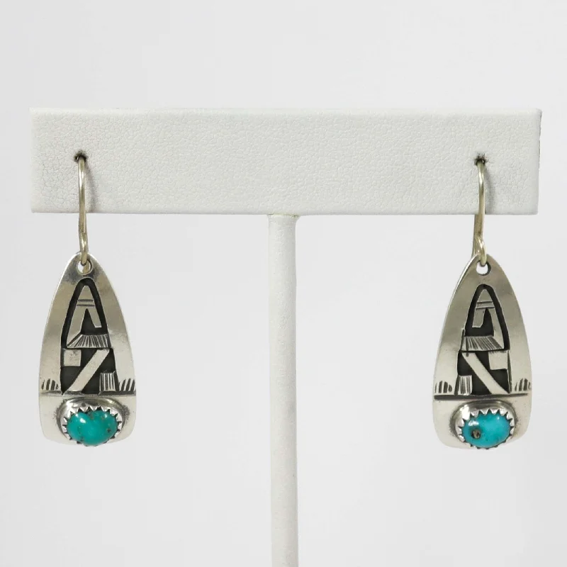 Kingman Turquoise Earrings