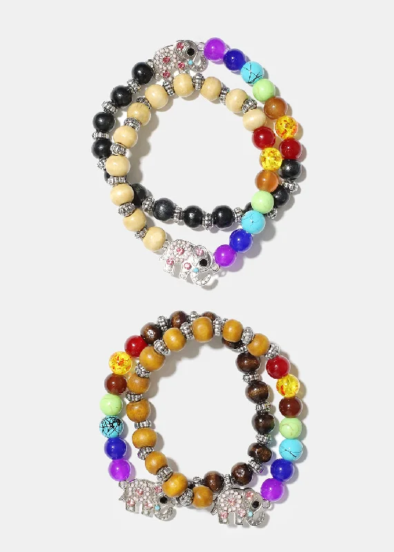 Elephant Chakra Bracelet