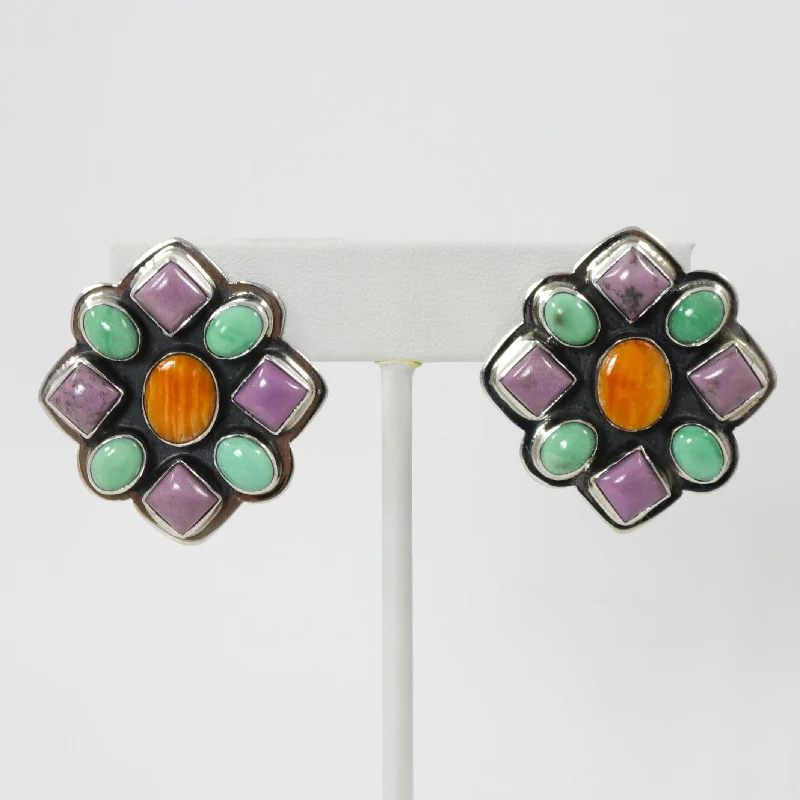 Multi-Stone Earrings