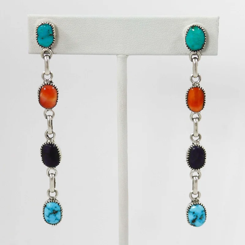 Multi-Stone Earrings