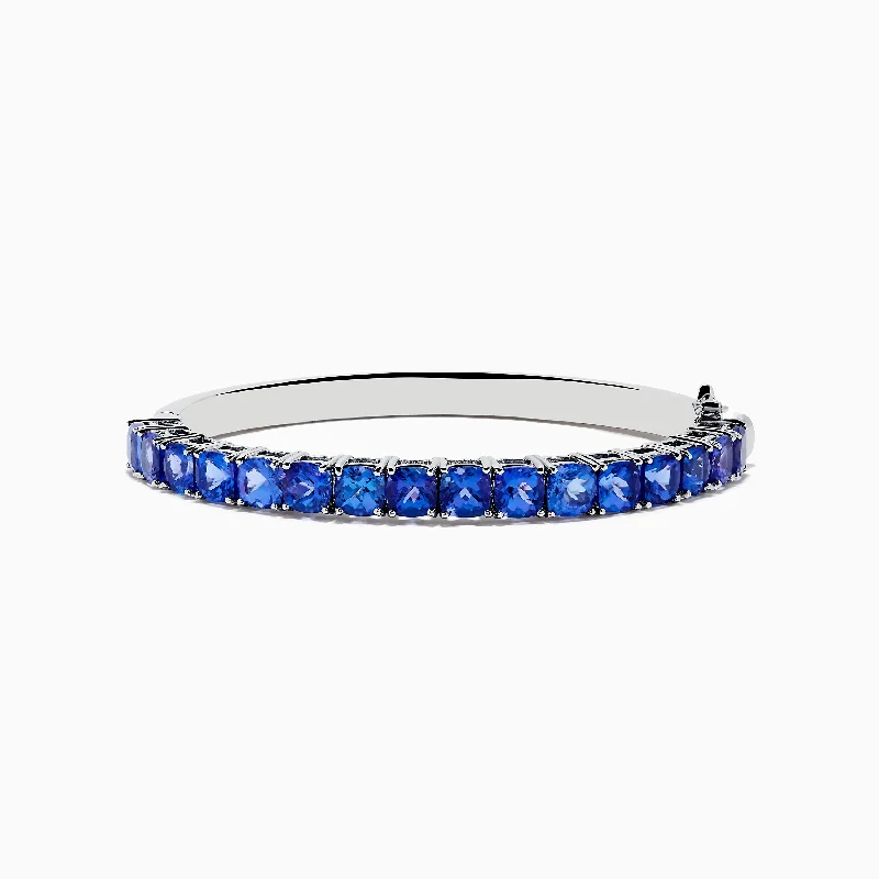 Nahla Siri 925 Silver Tanzanite Bangle