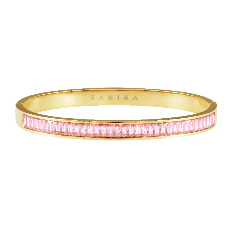 Nicola Cz Bracelet - Pink