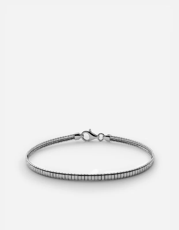 Revel Chain Bracelet II, Sterling Silver