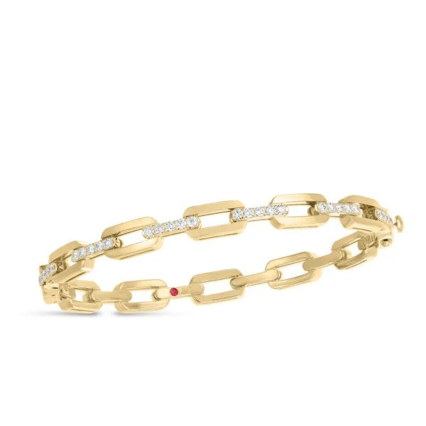 Roberto Coin Designer Gold Bangle