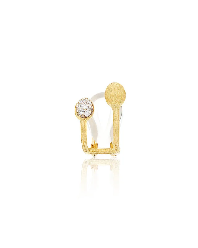 "Trilly" Gold and Diamonds Earcuff